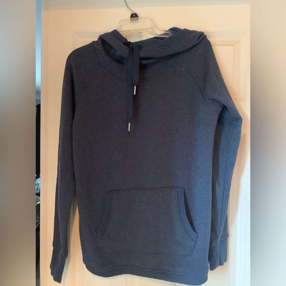 Woman’s size medium hooded sweatshirt.  Fleece lining.